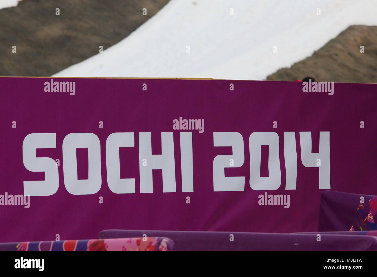 Sotschi 2014 Jeux paralympiques Jeux paralympiques d'hiver de Sotchi / 2014 Banque D'Images