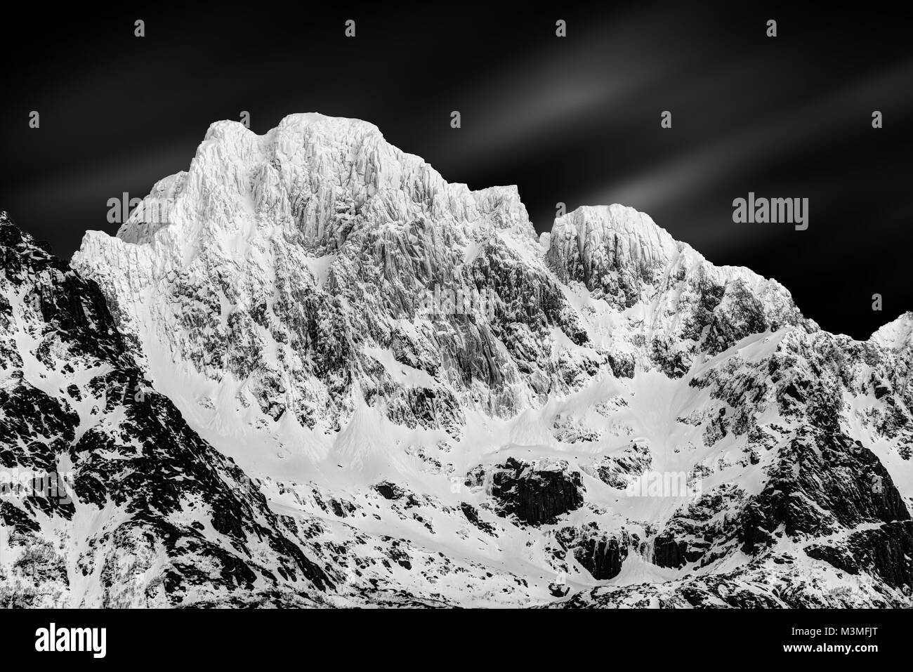 Les îles Lofoten en Norvège prises en 2016 Banque D'Images
