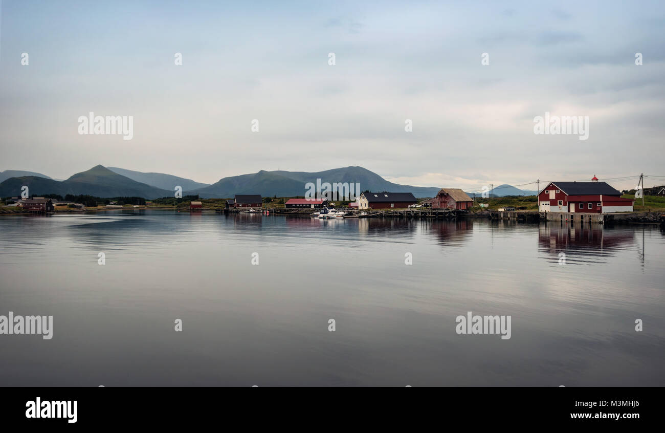 Route de l'océan Atlantique en 2017 prises en Norvège Banque D'Images