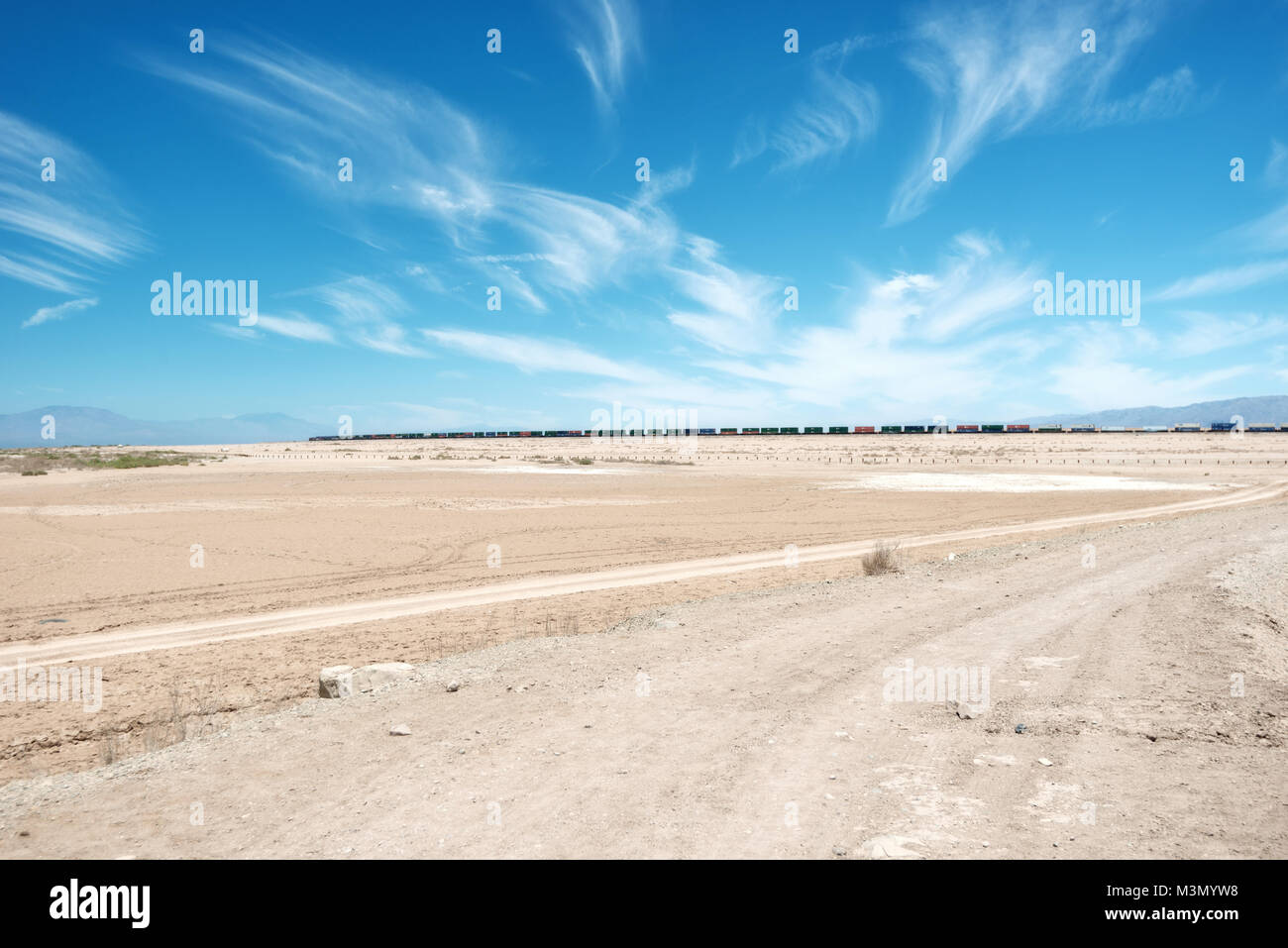 Salton Sea en Californie prises en 2015 Banque D'Images