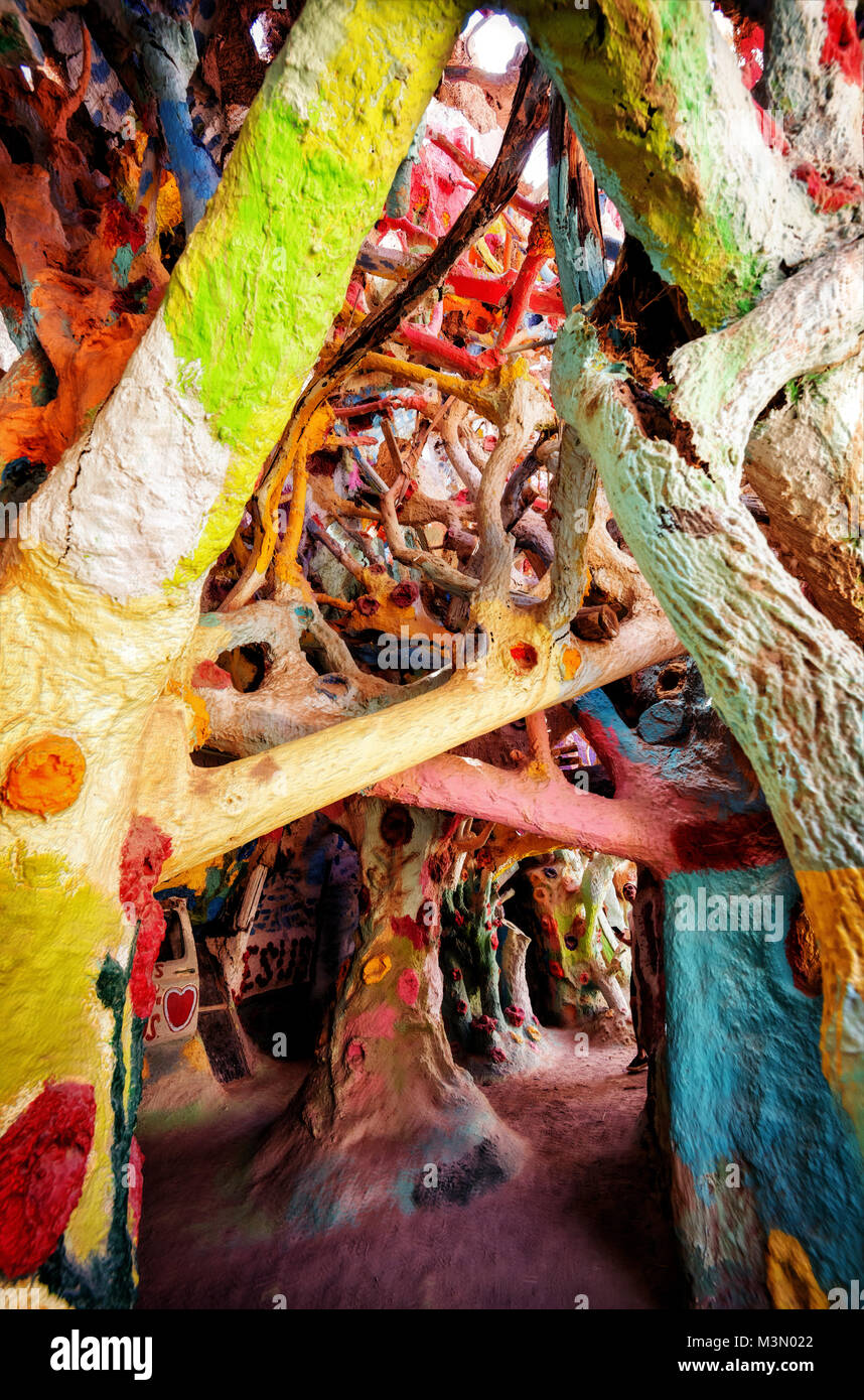 Niland, Californie - le 26 juin 2016 : Salut Mountain Californie prises en 2015 Banque D'Images