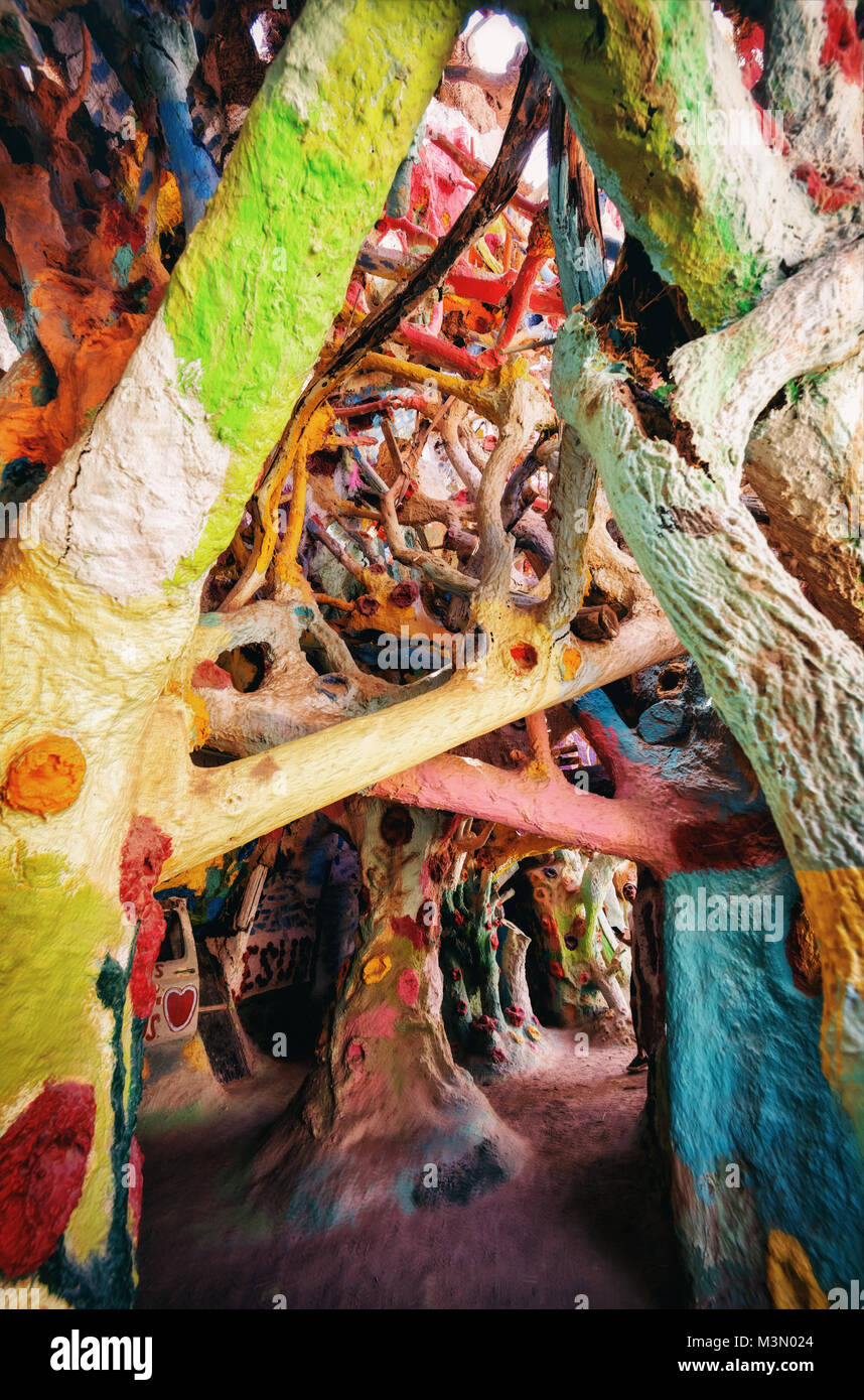 Niland, Californie - le 26 juin 2016 : Salut Mountain Californie prises en 2015 Banque D'Images