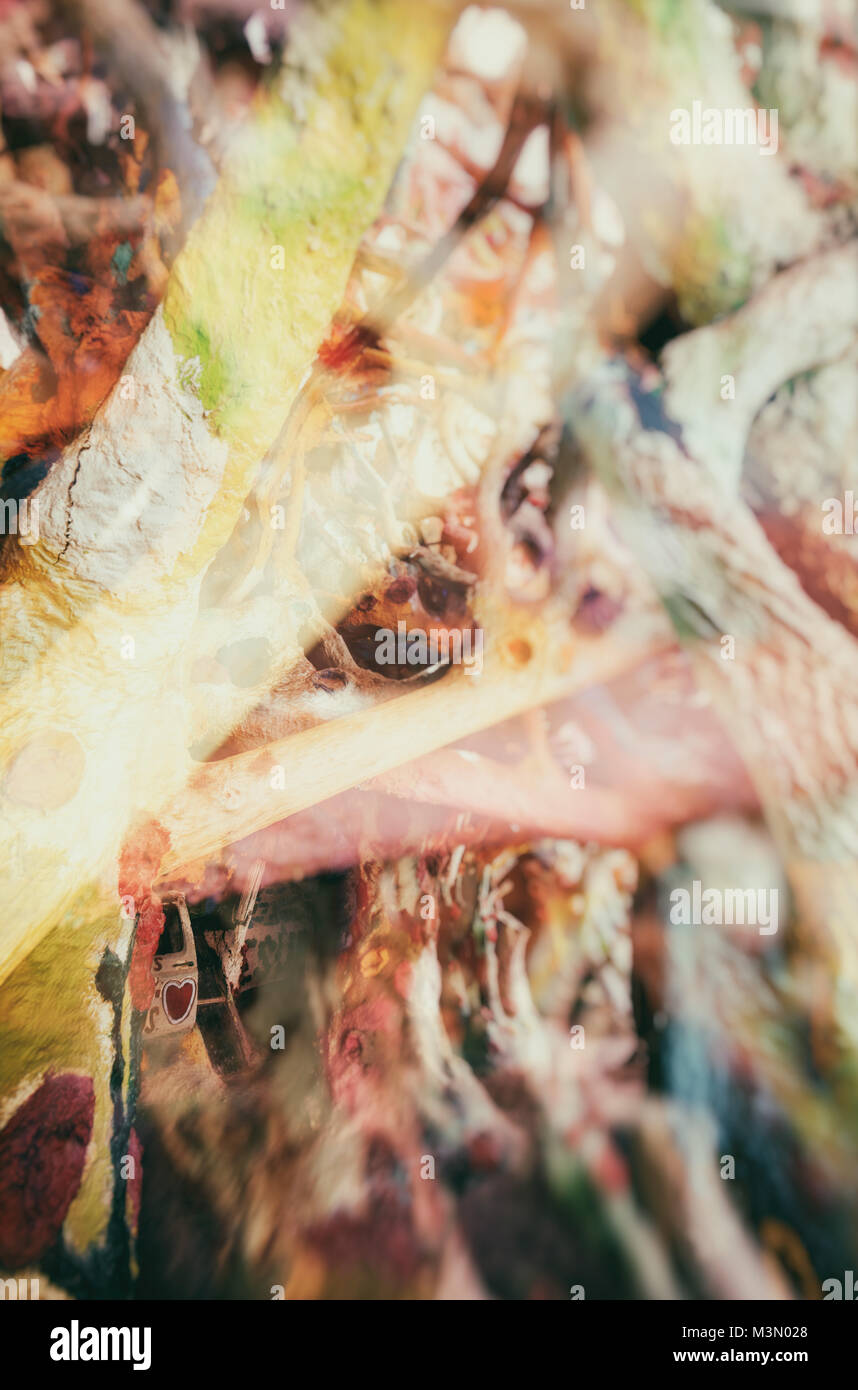 Niland, Californie - le 26 juin 2016 : Salut Mountain Californie prises en 2015 Banque D'Images