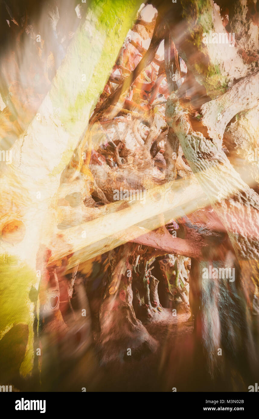 Niland, Californie - le 26 juin 2016 : Salut Mountain Californie prises en 2015 Banque D'Images