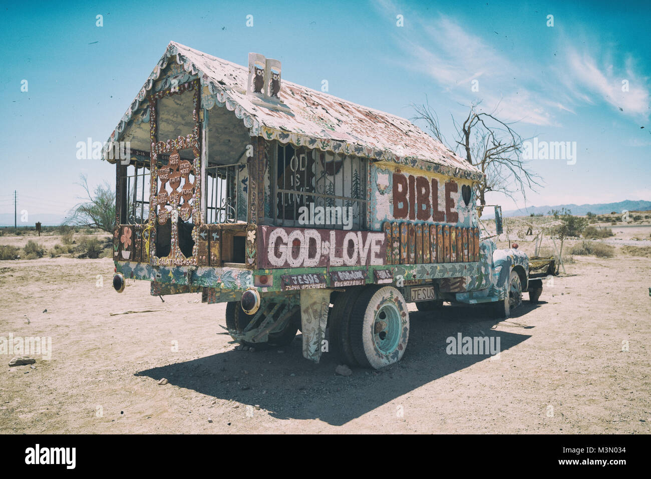 Niland, Californie - le 26 juin 2016 : Salut Mountain Californie prises en 2015 Banque D'Images