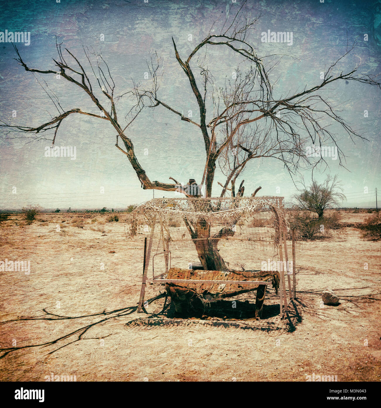 Niland, Californie - le 26 juin 2016 : Salut Mountain Californie prises en 2015 Banque D'Images