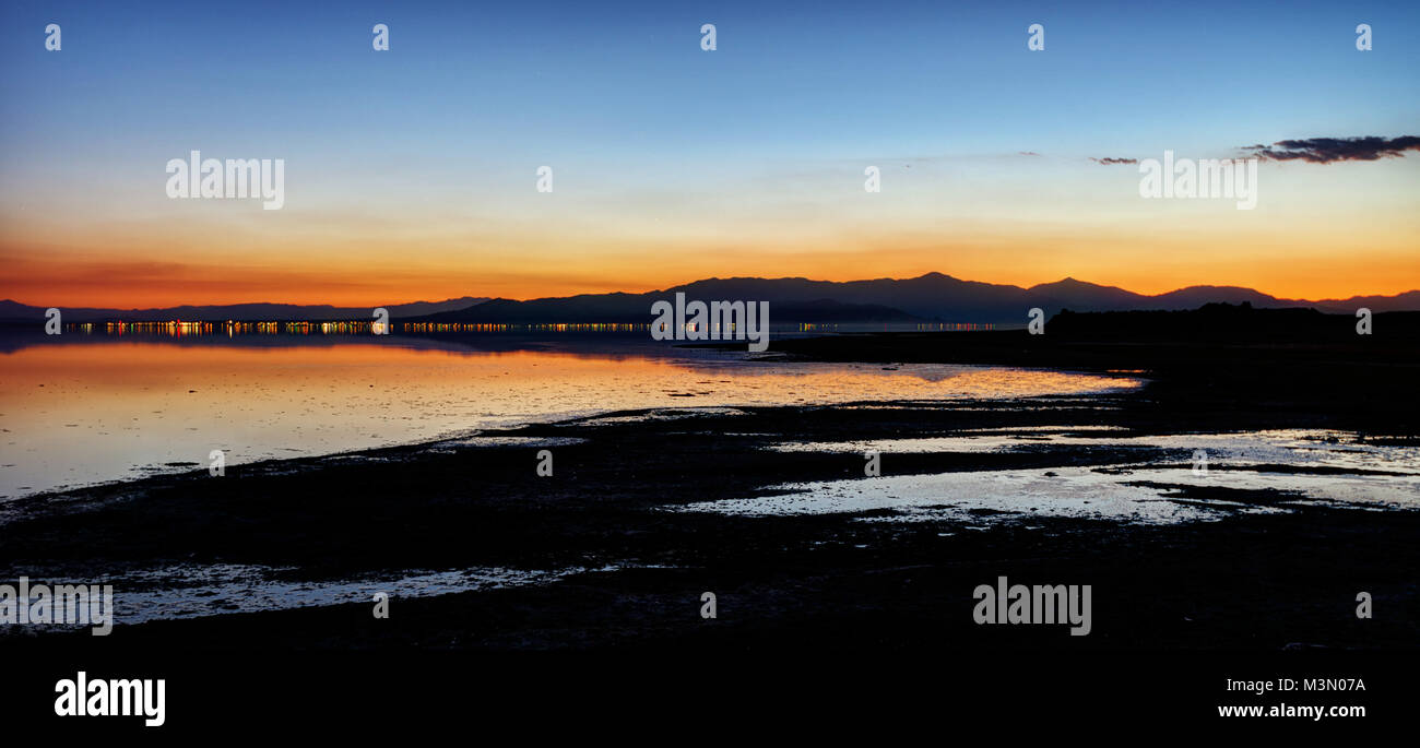 Salton Sea en Californie prises en 2015 Banque D'Images