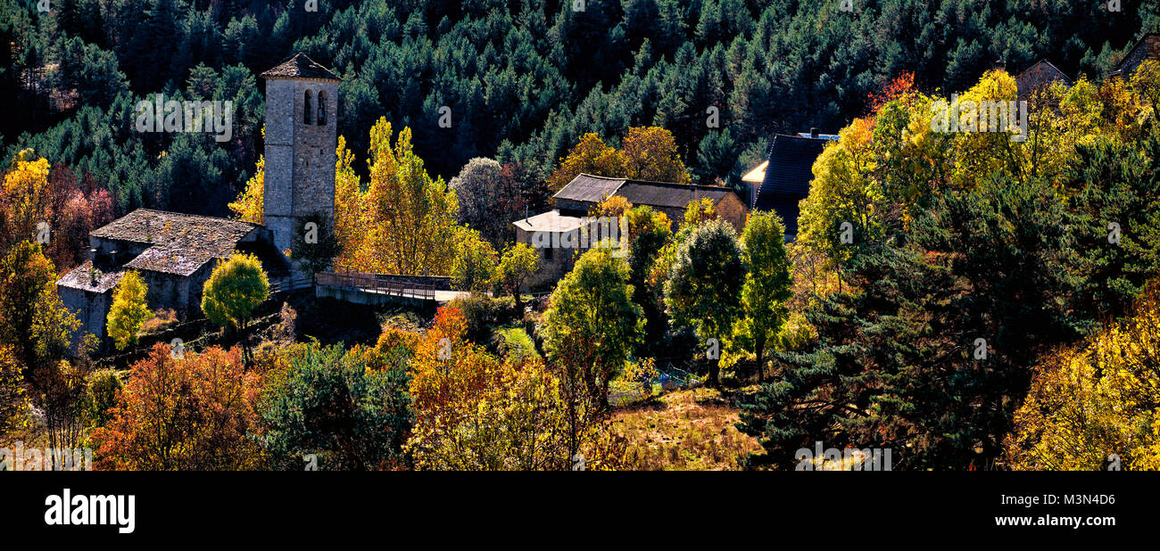 Parc national d'Ordesa y Monte Perdido. Pyrénées de Huesca, Espagne. Banque D'Images