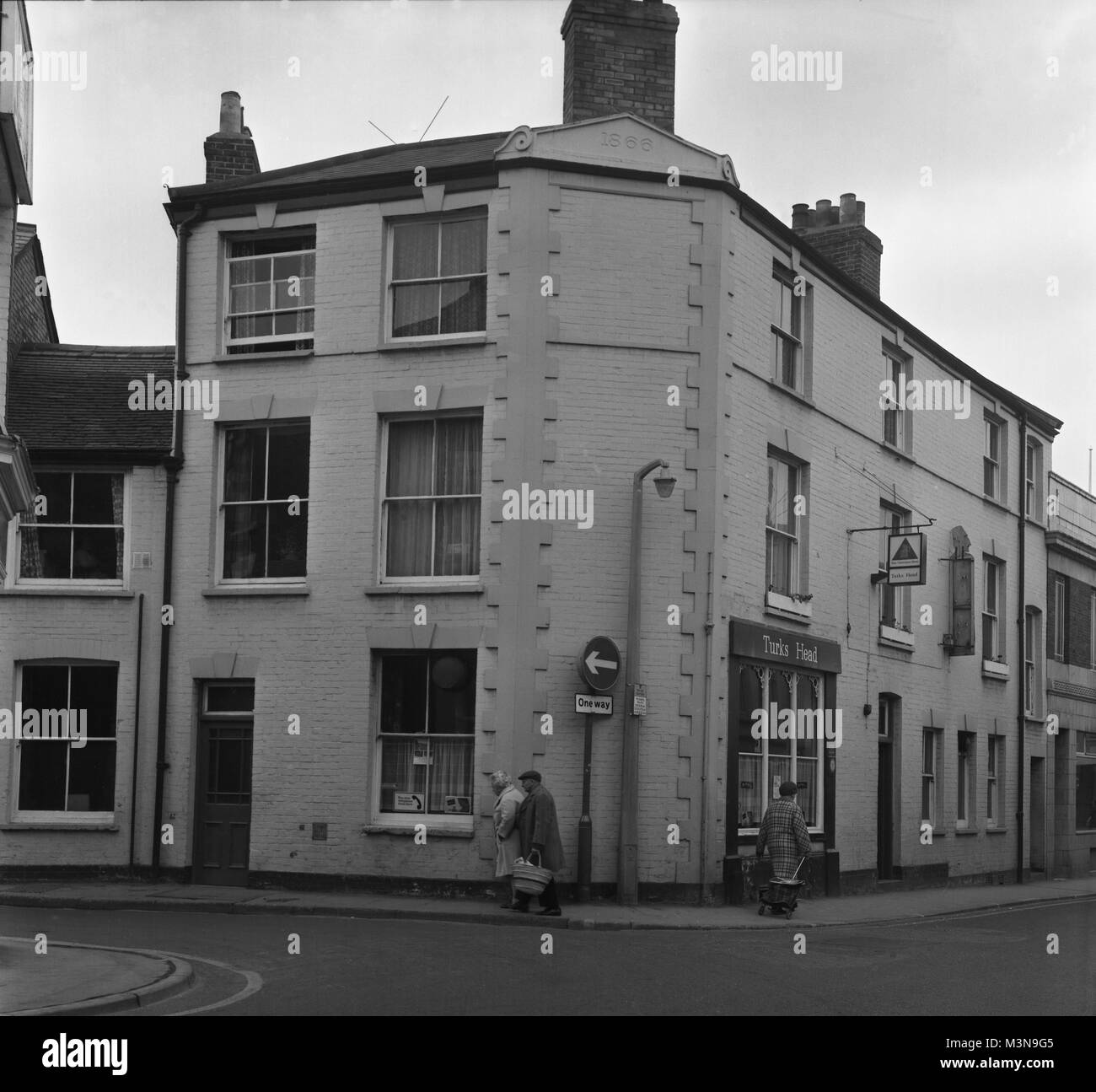 Turks Head Inn Taunton en 1974 Nombre 0203 Banque D'Images