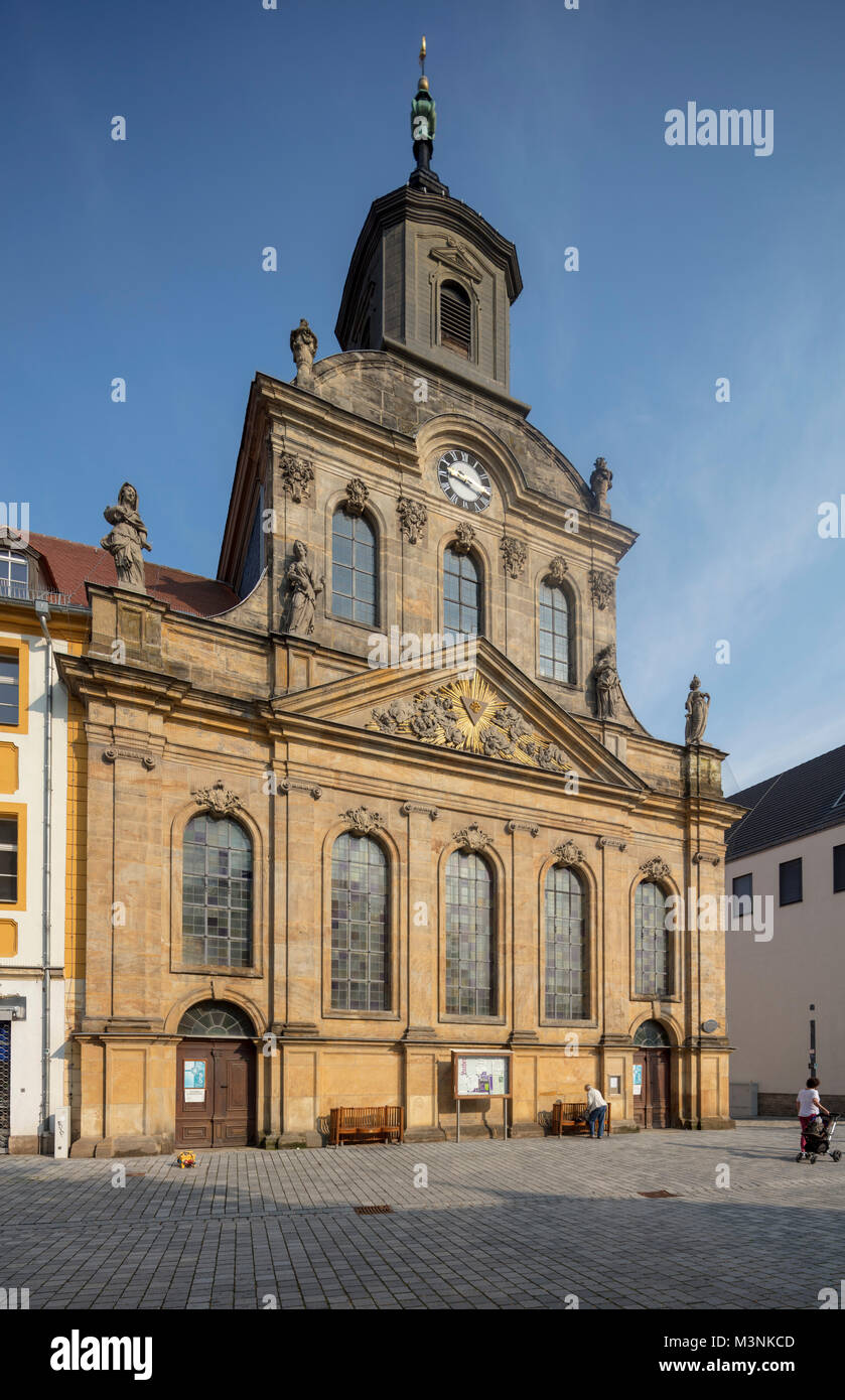 Le Visiteur Mine à Bayreuth, en Bavière, Allemagne Banque D'Images