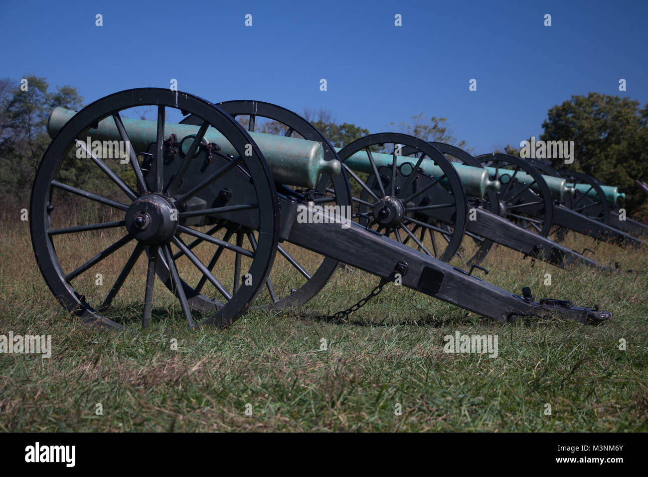 La guerre civile de bataille, Harpers Ferry, West Virginia USA Banque D'Images
