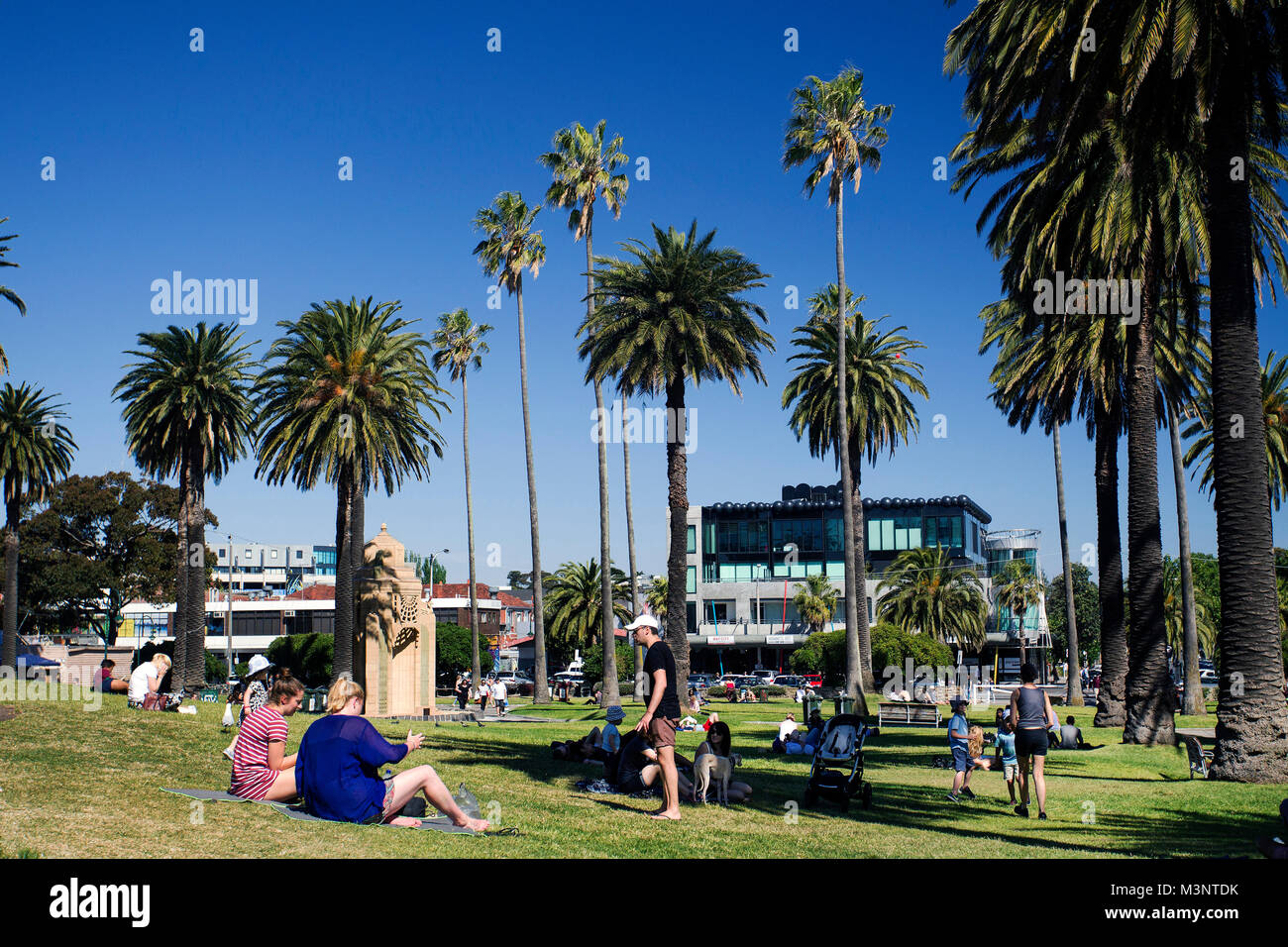 ODonnell Gardens St Kilda Melbourne Australie Victoria Banque D'Images