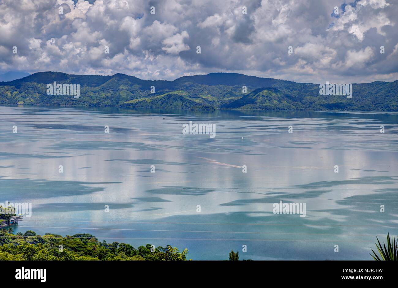 Lago de Ilopango El Salvador Banque D'Images