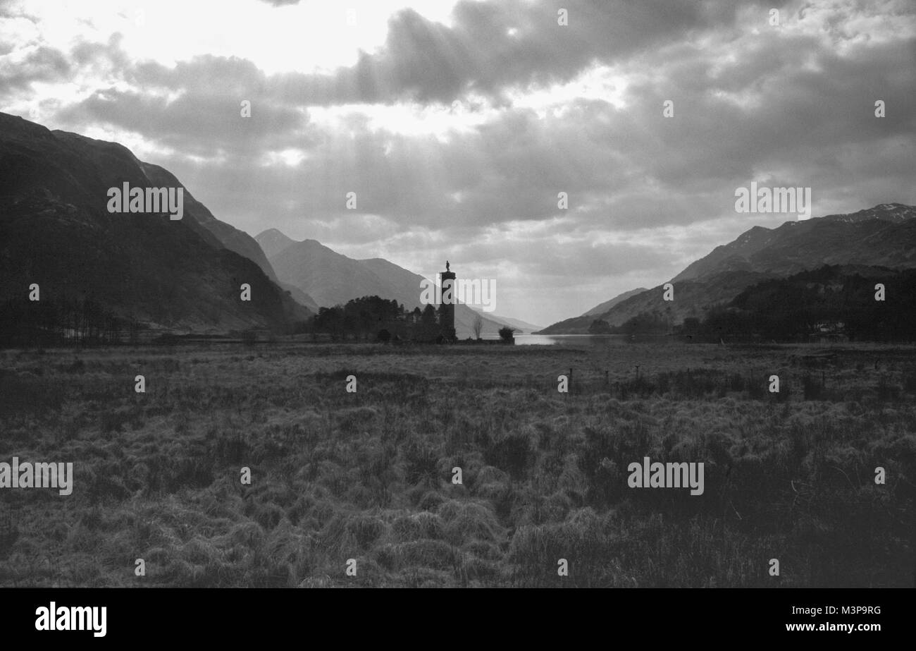 Le monument de Glenfinnan, Glenfinnan, Ecosse Banque D'Images