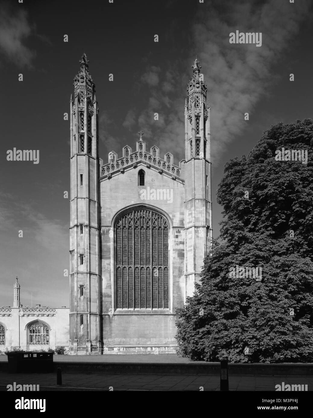 King's College Chapel sur King's Parade Cambridge Banque D'Images