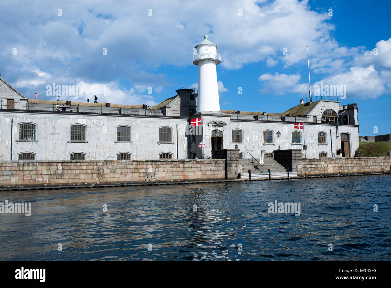Le fort Trekroner près de Copenhague au Danemark sur une île artificielle Banque D'Images