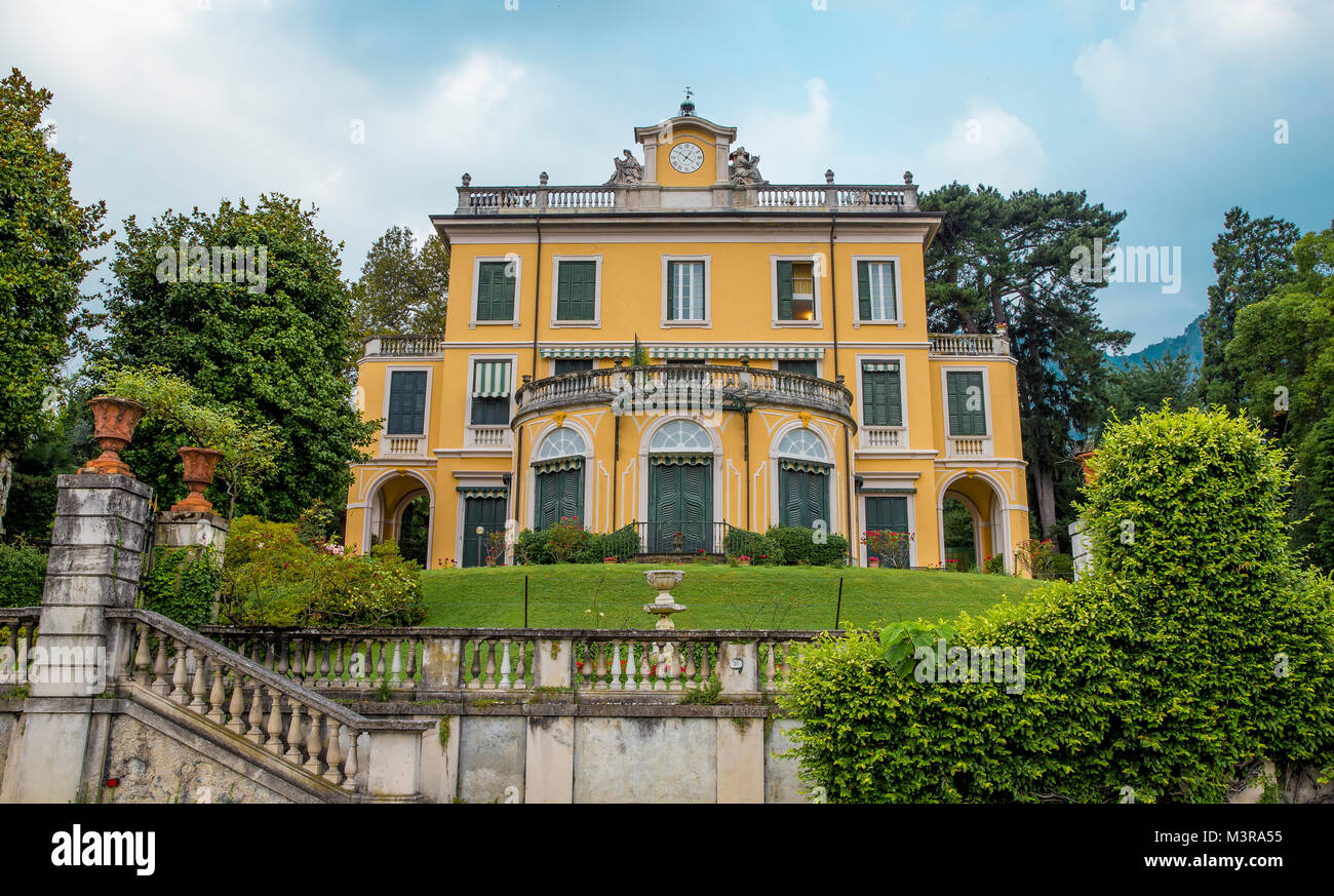 Villa Margherita, au lac de Côme en Italie Banque D'Images