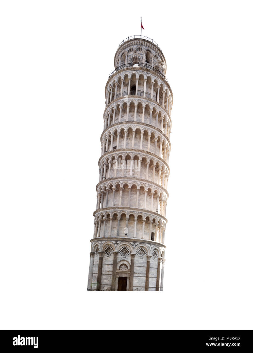 La tour penchée de Pise, Italie Banque D'Images