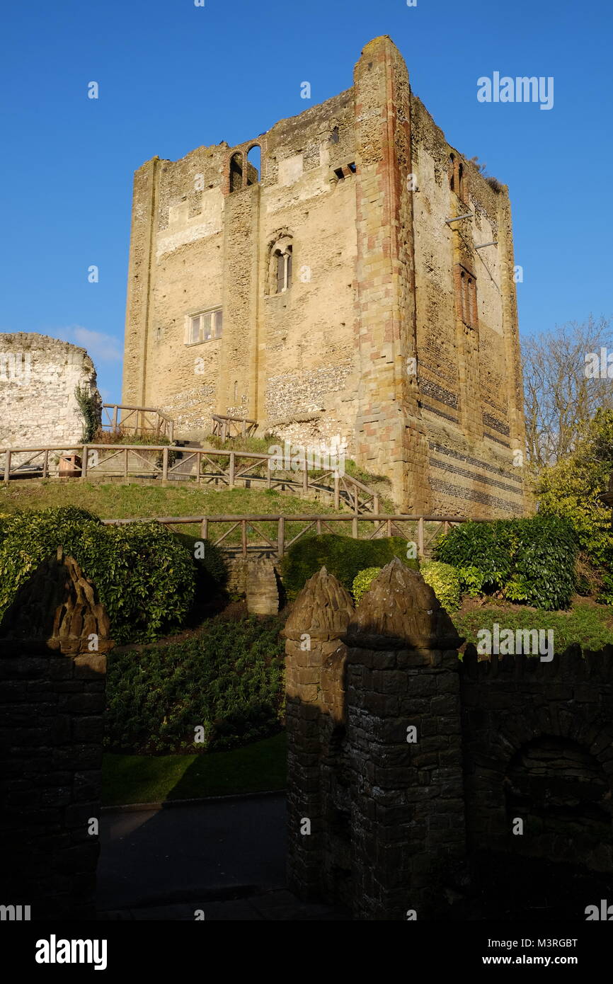 Château de Guildford Banque D'Images