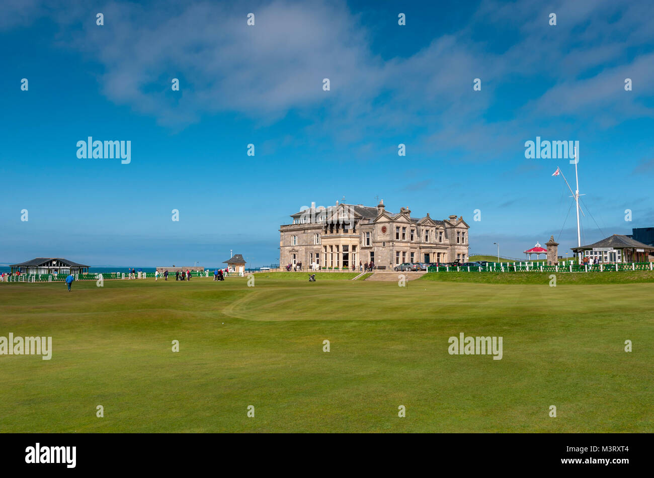 Golf de St Andrews Scotland UK L'un des plus anciens clubs de golf dans le monde, Banque D'Images
