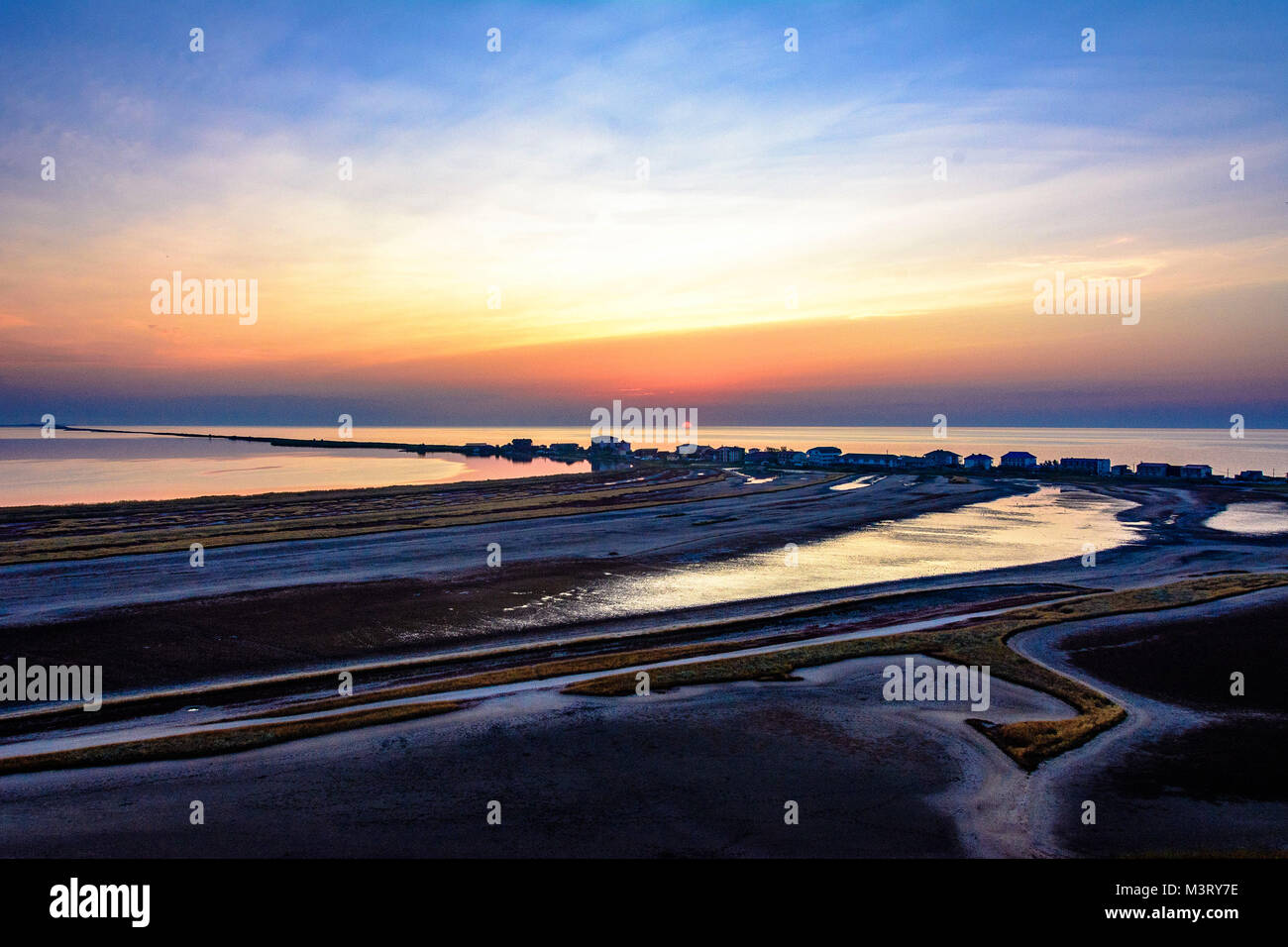 Le matin dans ce lieu de charme par la mer est toujours très frais et l'air pur Banque D'Images