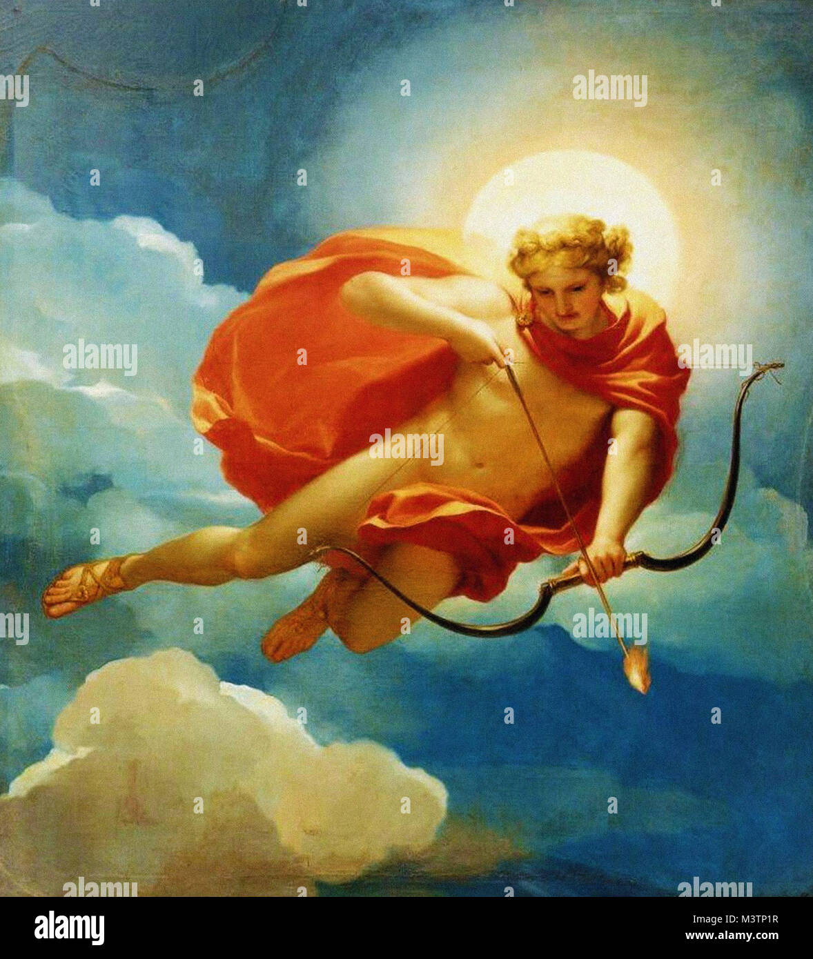 Anton Raphael Mengs Helios comme personnification du Midi Banque D'Images
