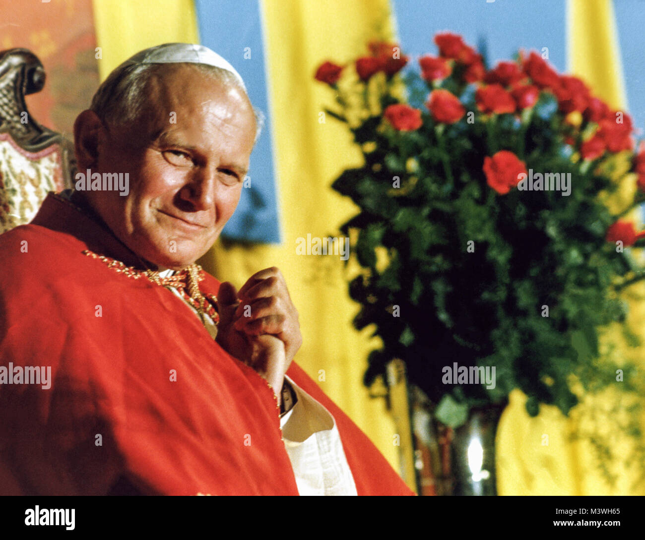 Le pape Jean-Paul II Pologne Travel - 2/10 Juin 1979 Banque D'Images