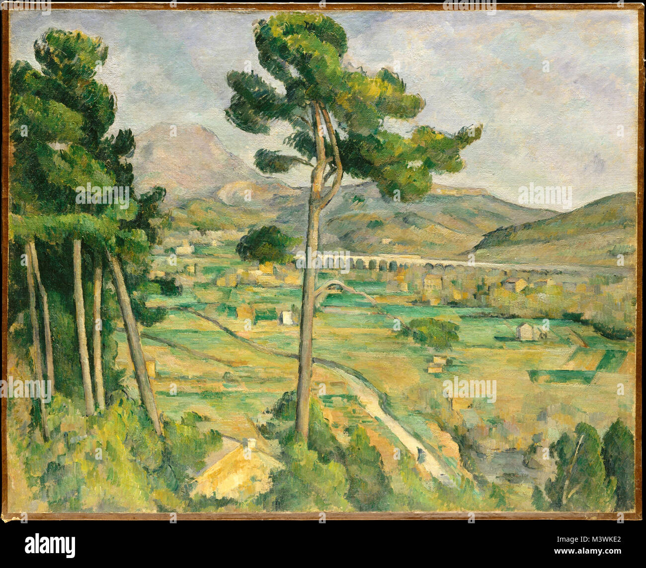Paul Cézanne, Mont Sainte-Victoire 1882-1885 Banque D'Images