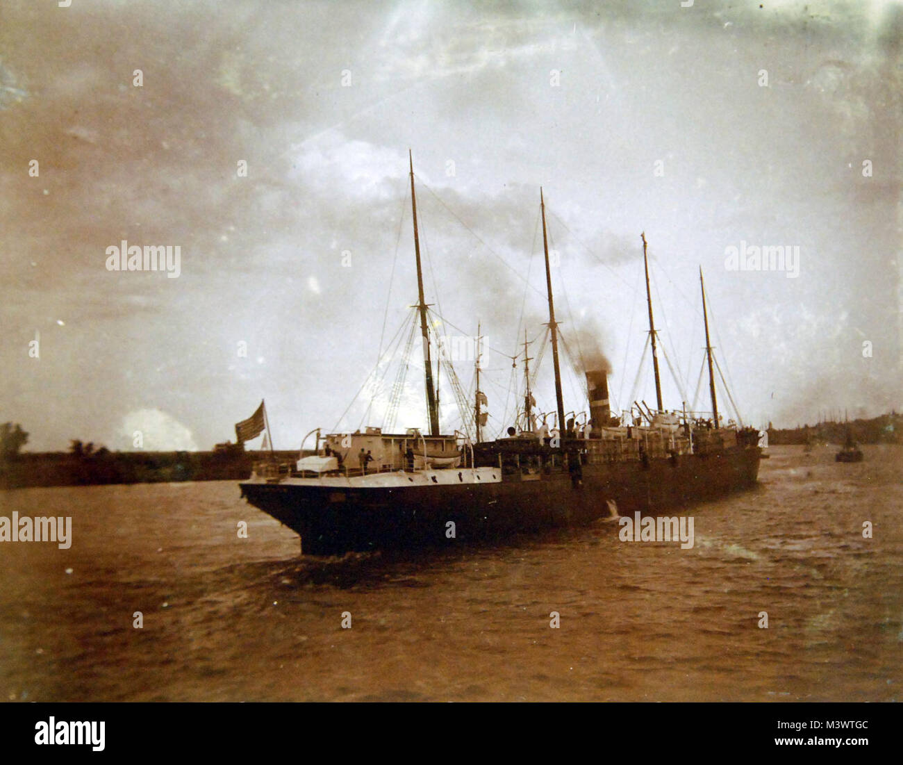 Lot-8315-1 : Transport de l'armée américaine de compensation Crook, Savannah, Géorgie, juin 1899. Photographie de l'armée américaine. Avec la permission de la Bibliothèque du Congrès. (2017/12/26).   39281571472 Lot-8315-1 o Banque D'Images