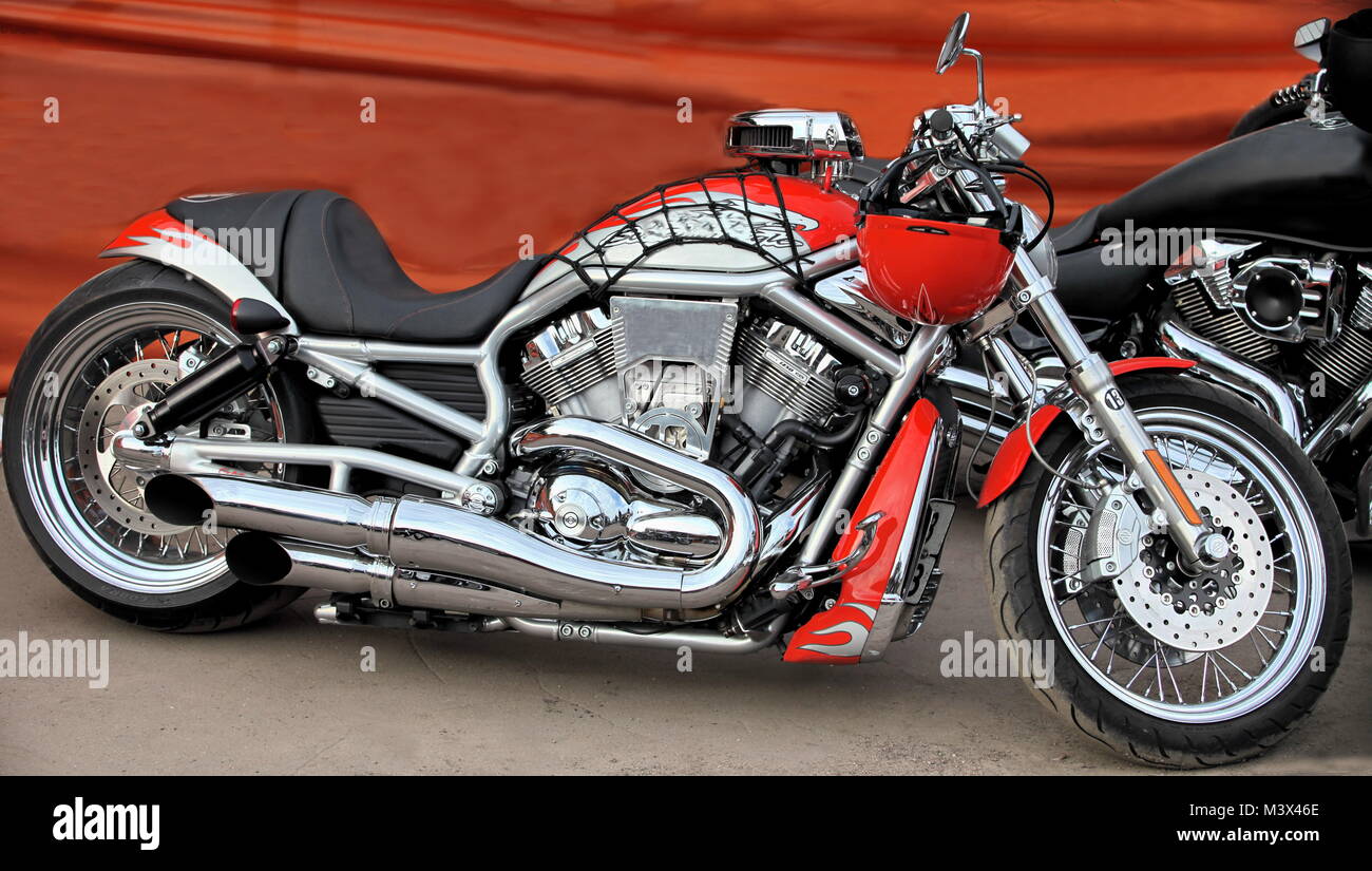 Harley davidson legendary motorcycle Banque de photographies et d ...