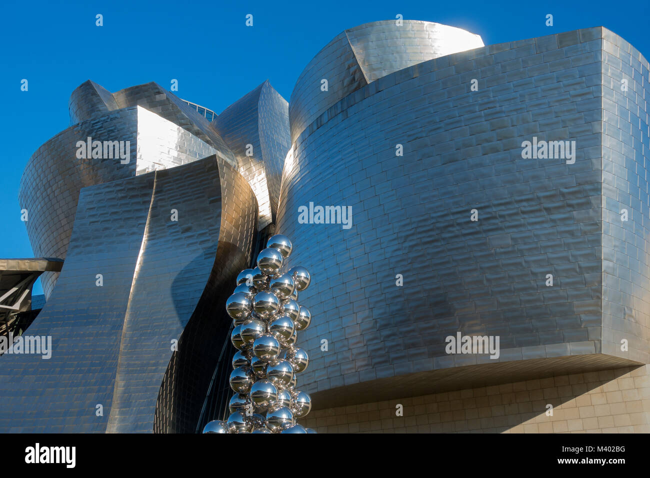 Musée Guggenheim Bilbao Vizcaya...Espagne Banque D'Images