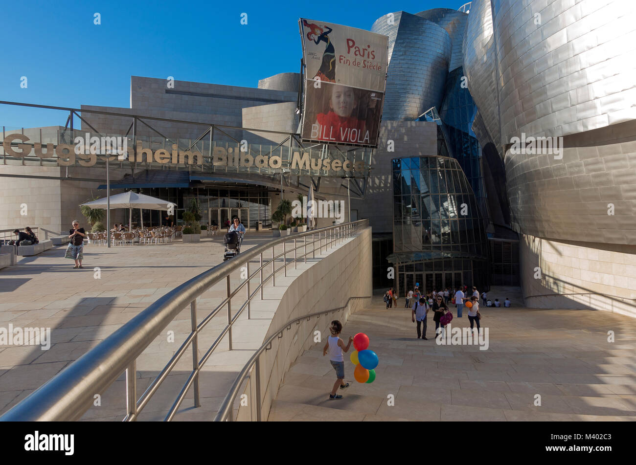 Musée Guggenheim Bilbao..Espagne Banque D'Images