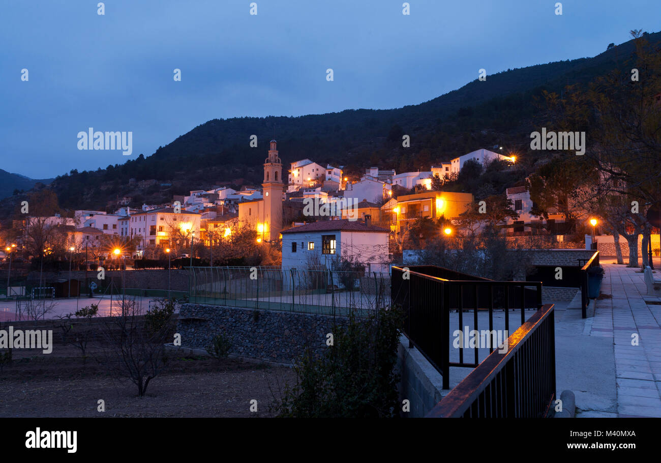 Fuentes de Ayódar, Costa del Azahar, Espagne Banque D'Images