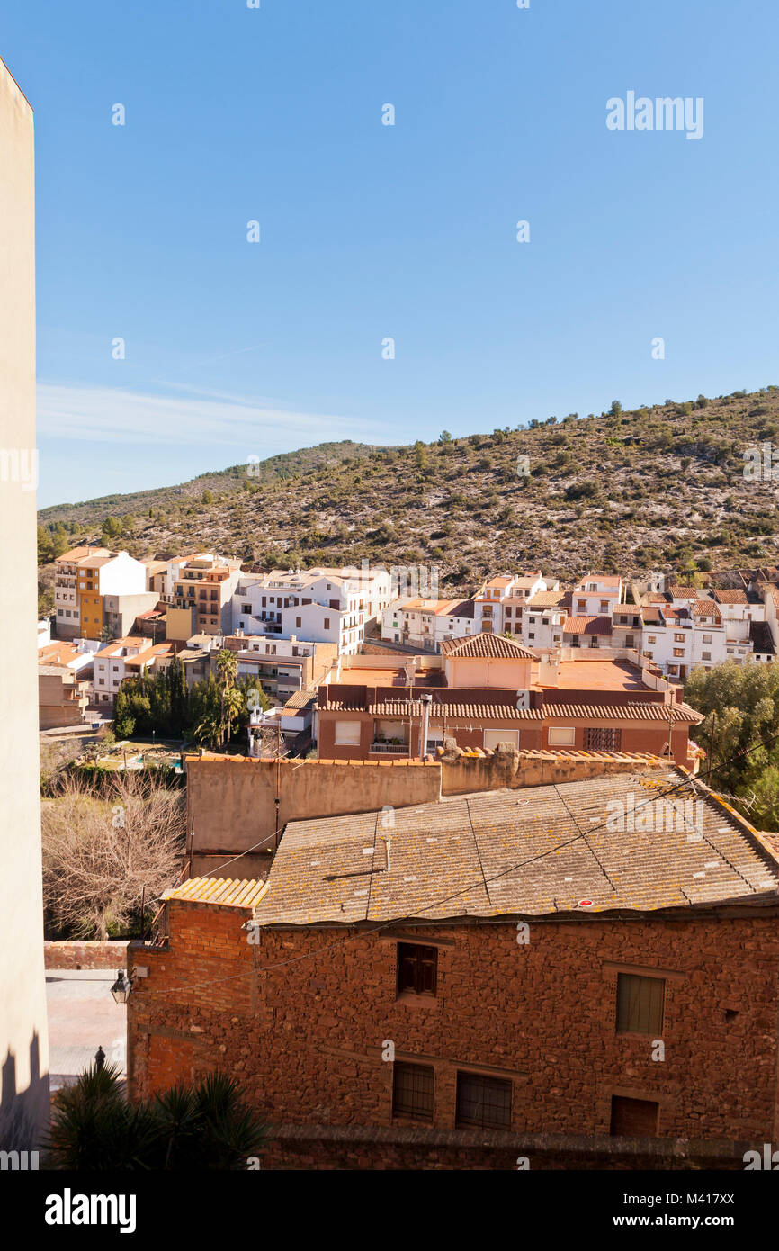 Vilafamés, Costa del Azahar, Espagne Banque D'Images
