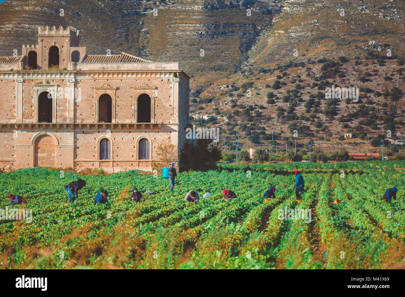 La ville de Noto en Sicile Banque D'Images