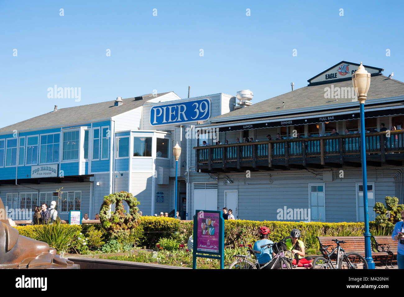 San Francisco, CA - le 03 février : la célèbre jetée de San Francisco 39 Banque D'Images