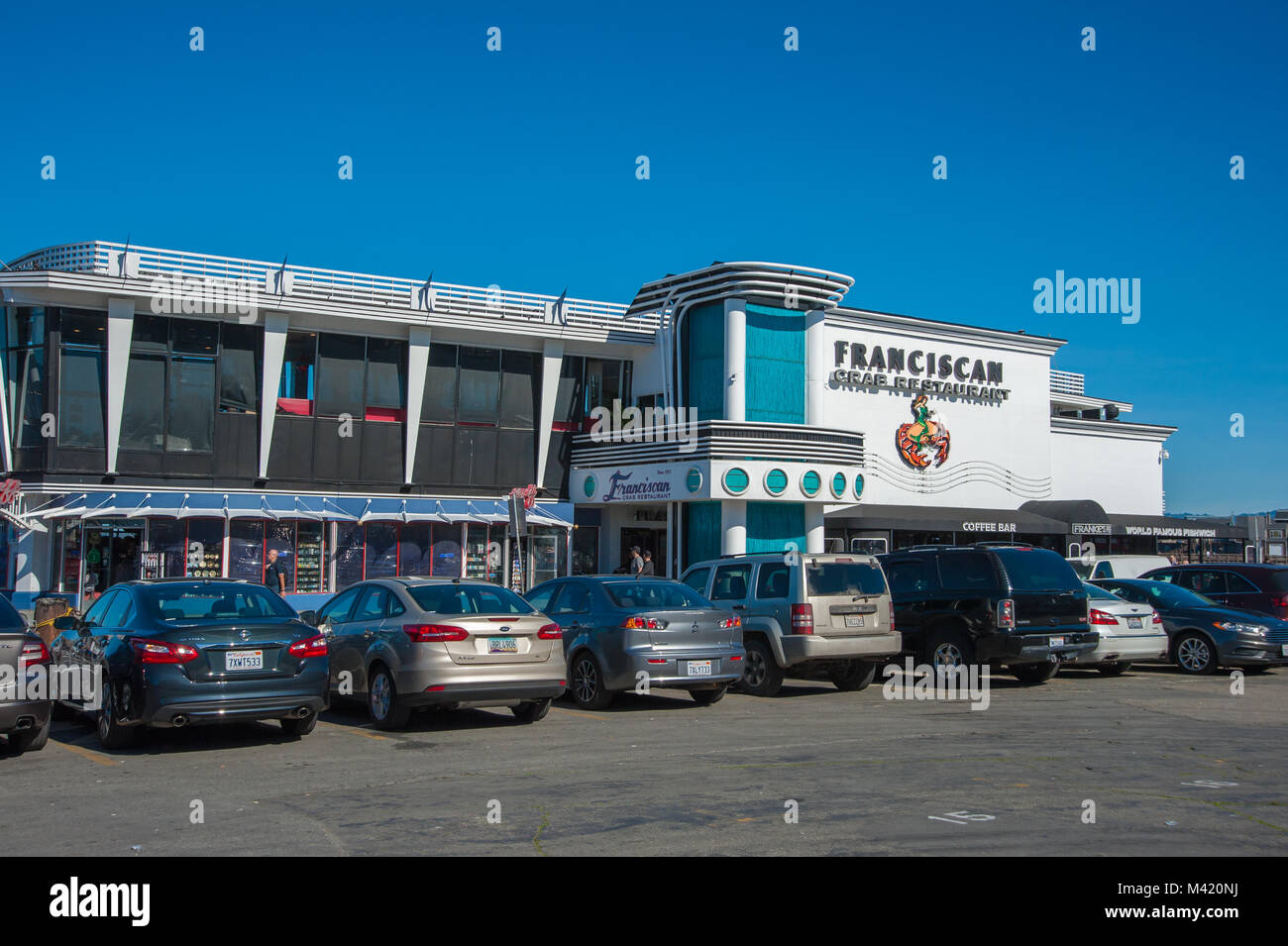 San Francisco, CA - le 03 février : le San Francisco Fisherman's Wharf District Banque D'Images