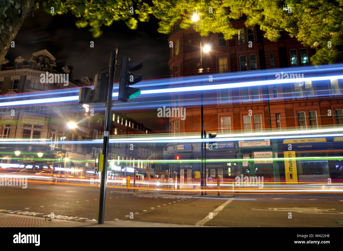 Les lumières de Londres Banque D'Images