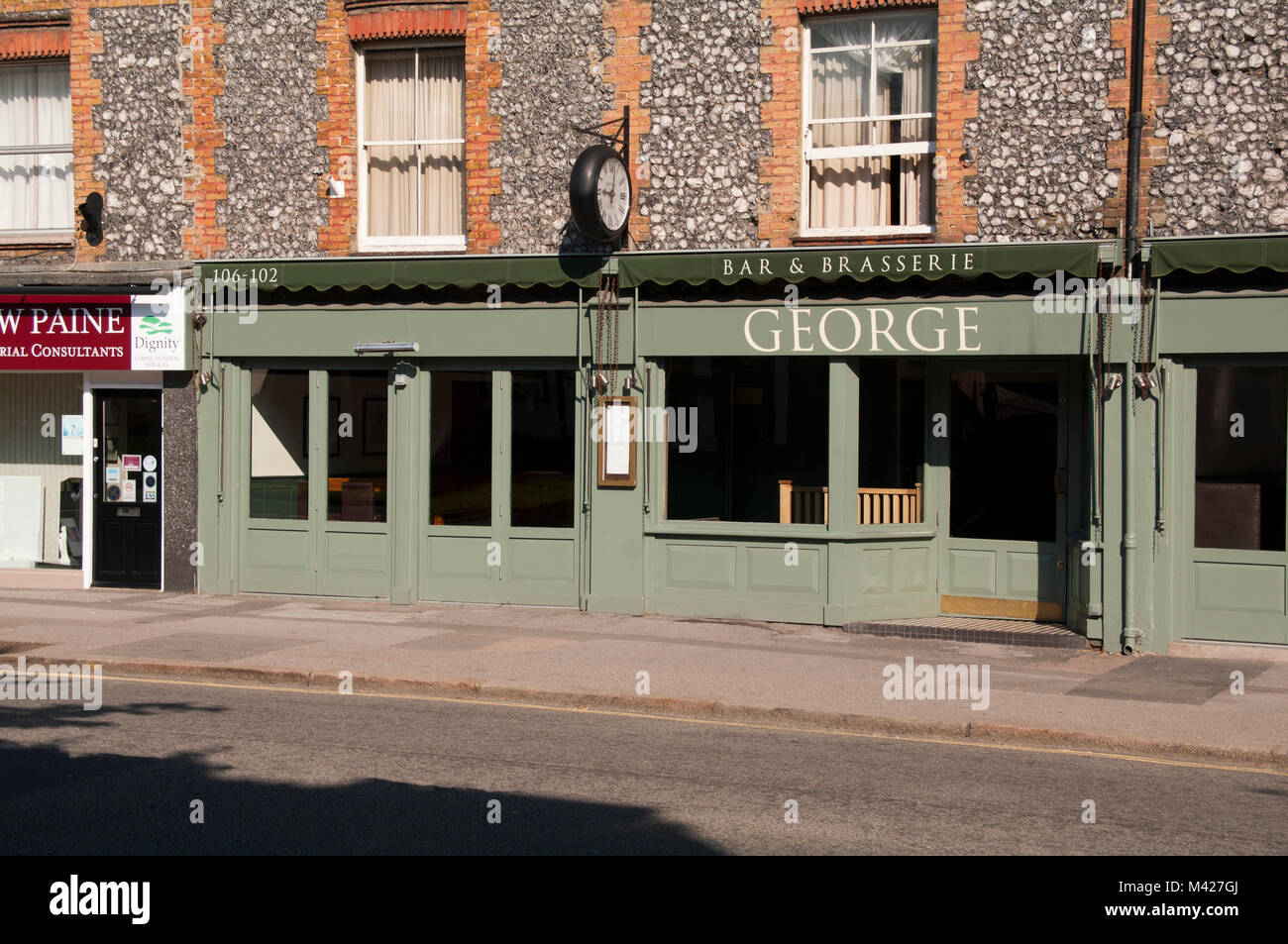 Esher, George Bar, Restaurant, Surrey, Angleterre, Banque D'Images