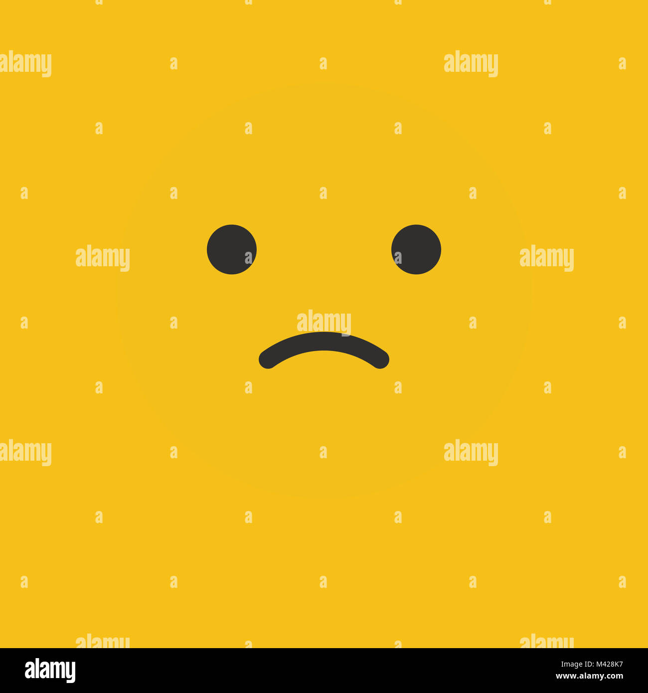 Arrière-plan du caractère d'émoticônes Emoji Banque D'Images