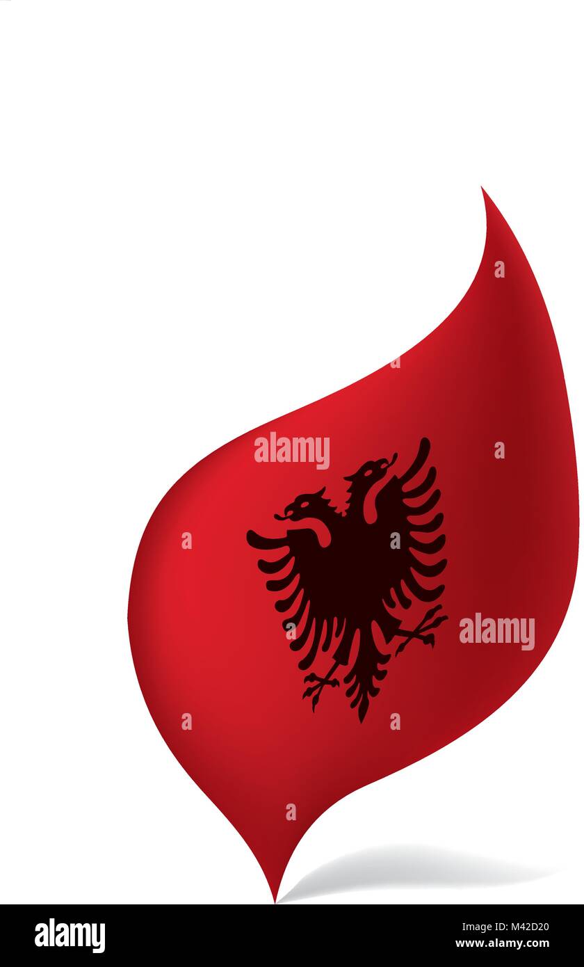 Drapeau de l'Angola, vector illustration Illustration de Vecteur