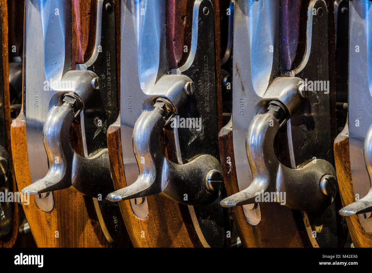 Springfield Armory   Springfield, Massachusetts, USA Banque D'Images