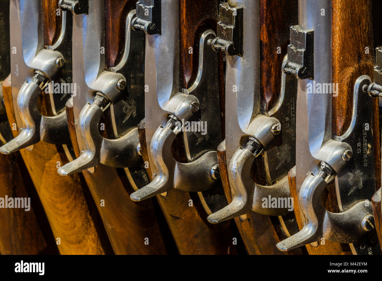 Springfield Armory   Springfield, Massachusetts, USA Banque D'Images