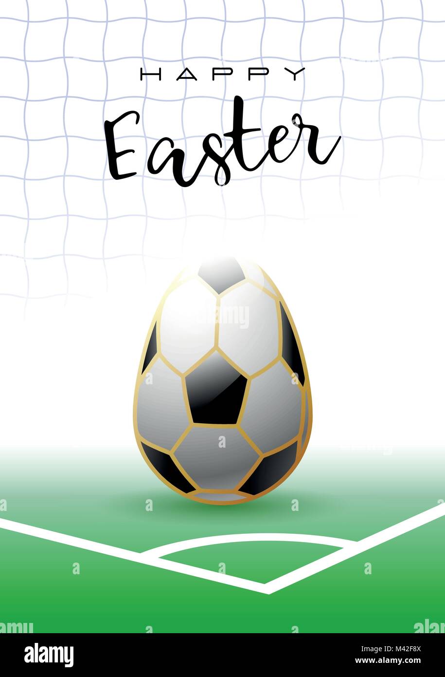 Joyeuses Paques Oeuf De Paques Dans La Forme D Un Ballon De Foot Sports Carte De Vœux Vector Illustration Image Vectorielle Stock Alamy Joyeuses Paques Oeuf De Paques Dans La Forme D Un Ballon De Foot Sports Carte De Vœux Vector Illustration Image Vectorielle Stock Alamy