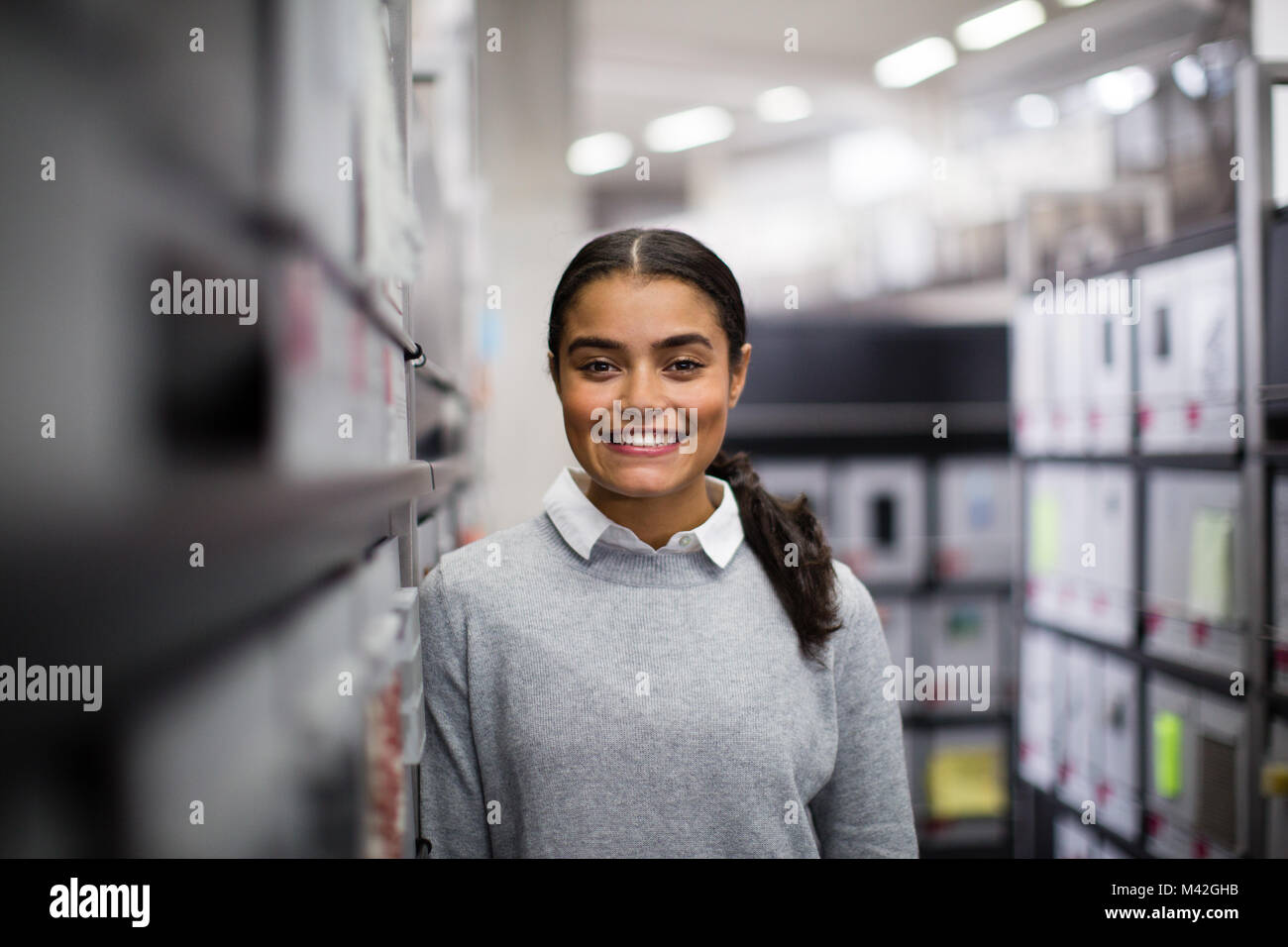 Portrait d'un étudiant à l'obtention du diplôme show Banque D'Images