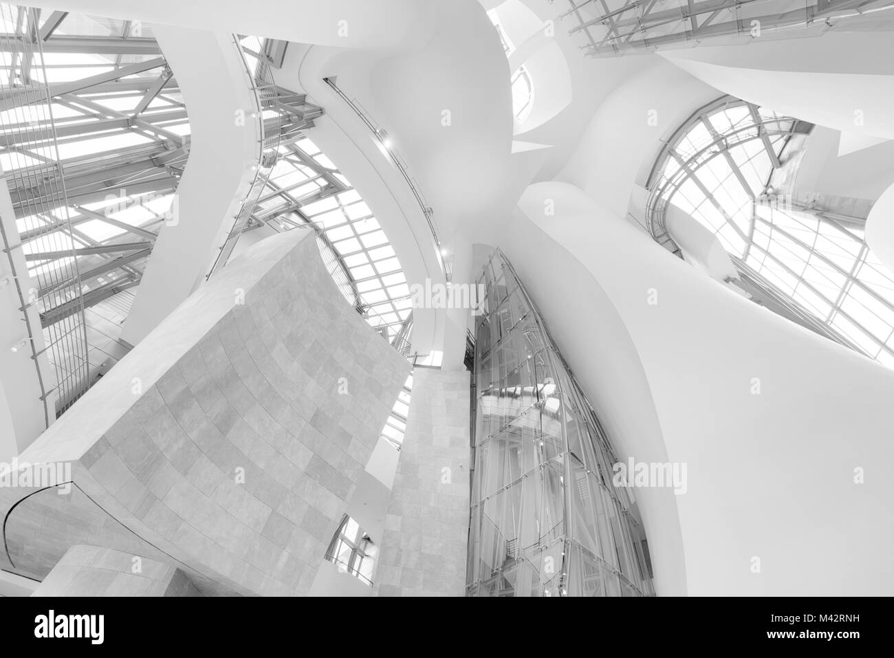 Guggenheim Bilbao Espagne prises en 2015 Banque D'Images
