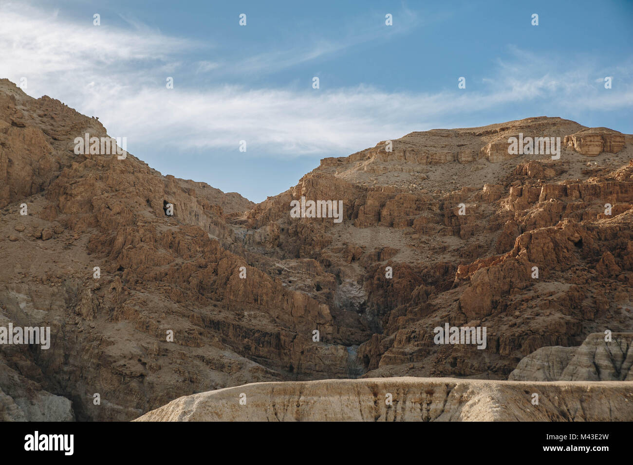 Qumran National Park Banque D'Images