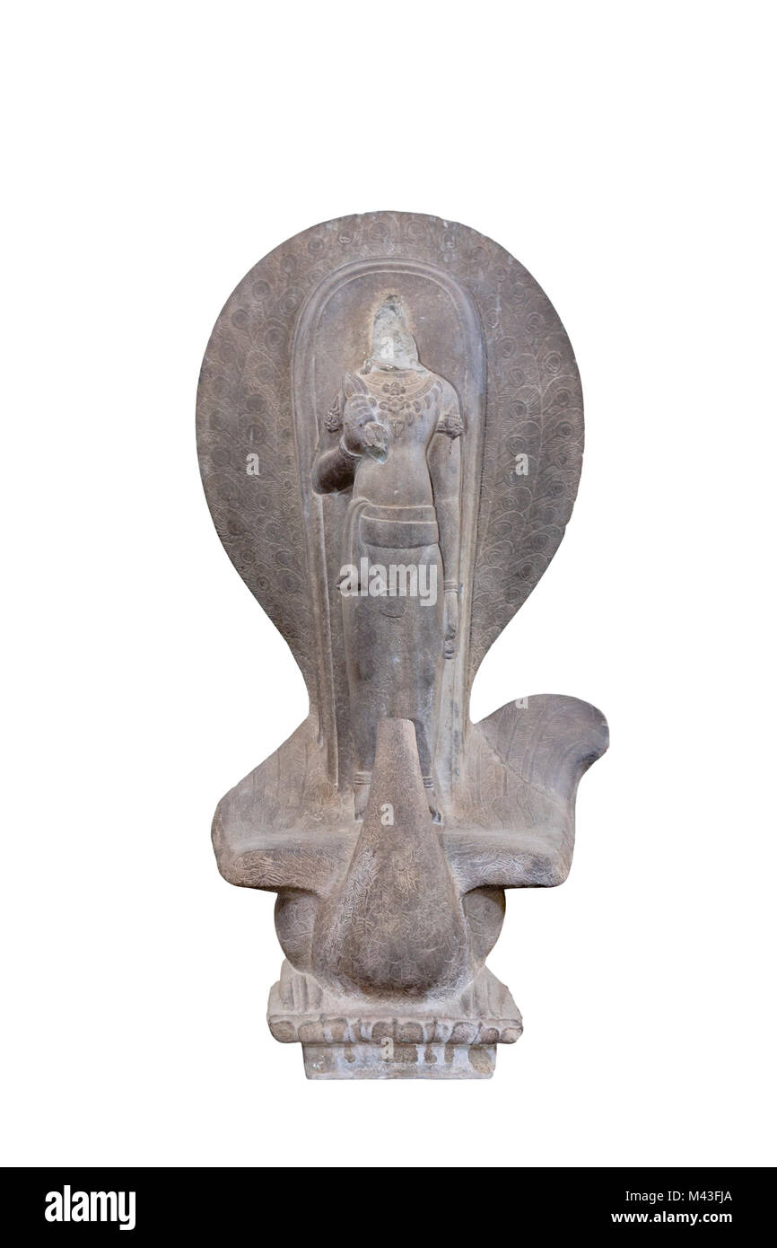 Skanda, Museum of Cham sculpture , Da nang, Vietnam Banque D'Images