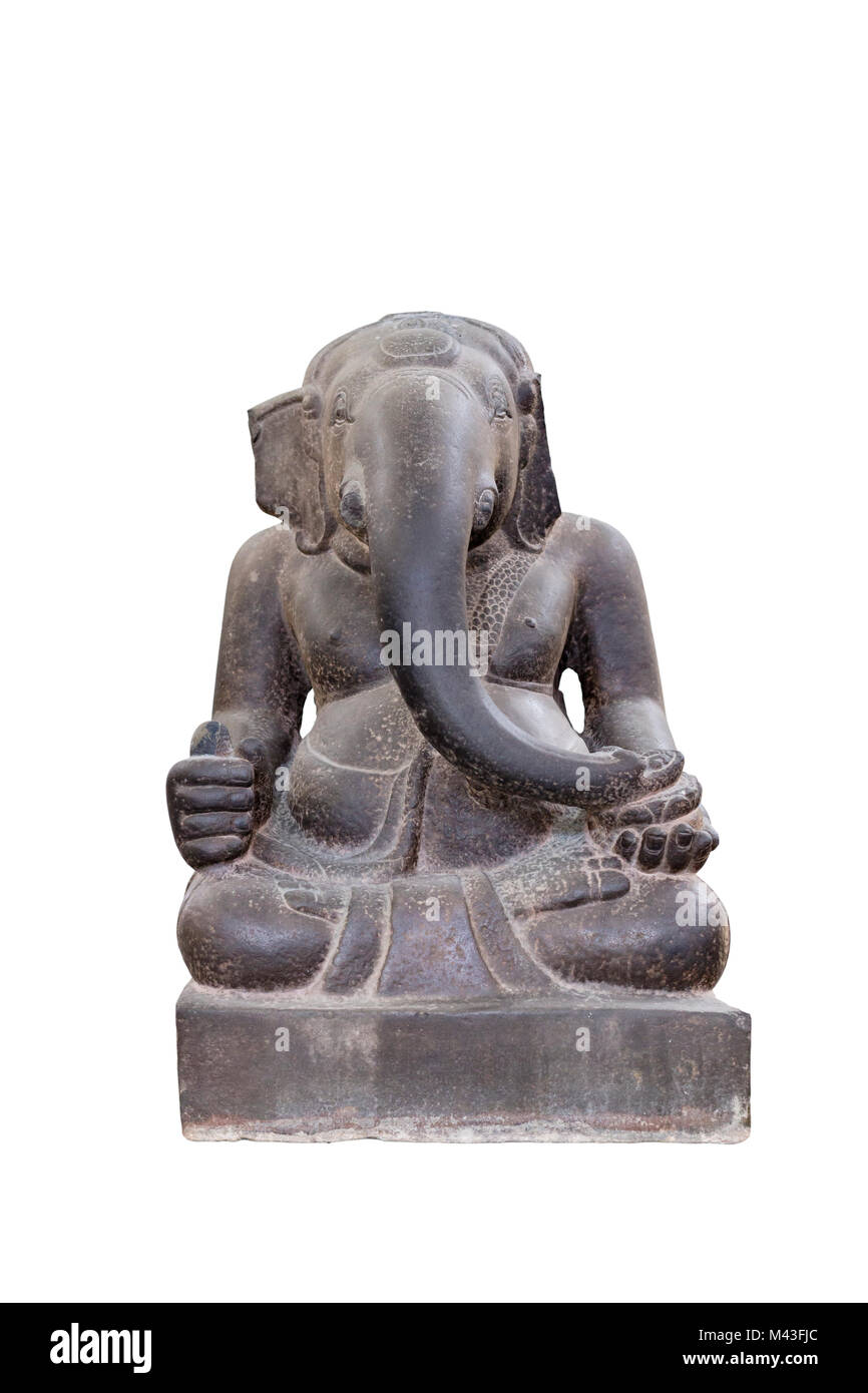 Ganesha, Museum of Cham sculpture , Da nang, Vietnam Banque D'Images