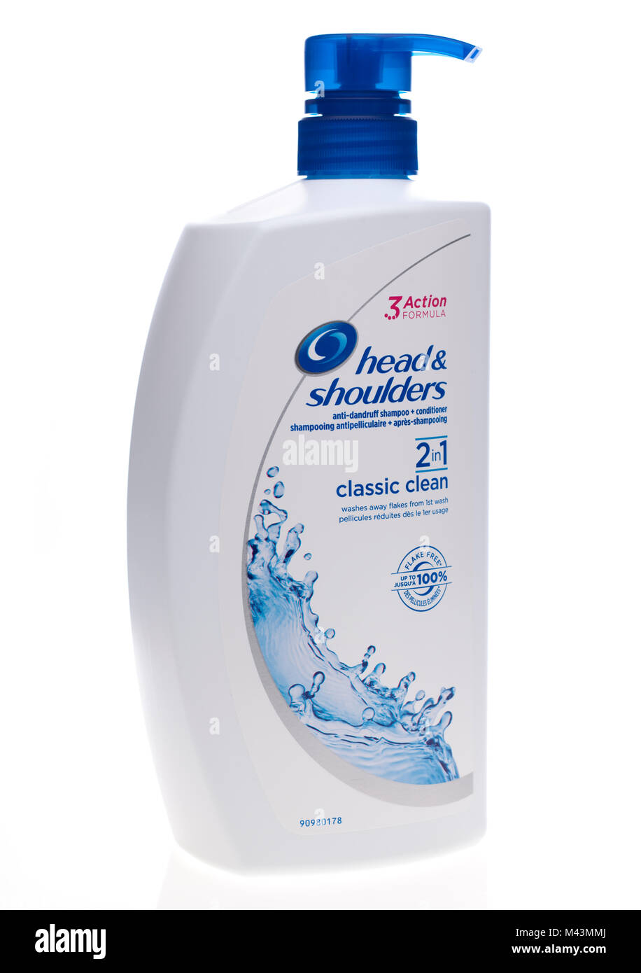 Tête et épaules shampoo Banque D'Images